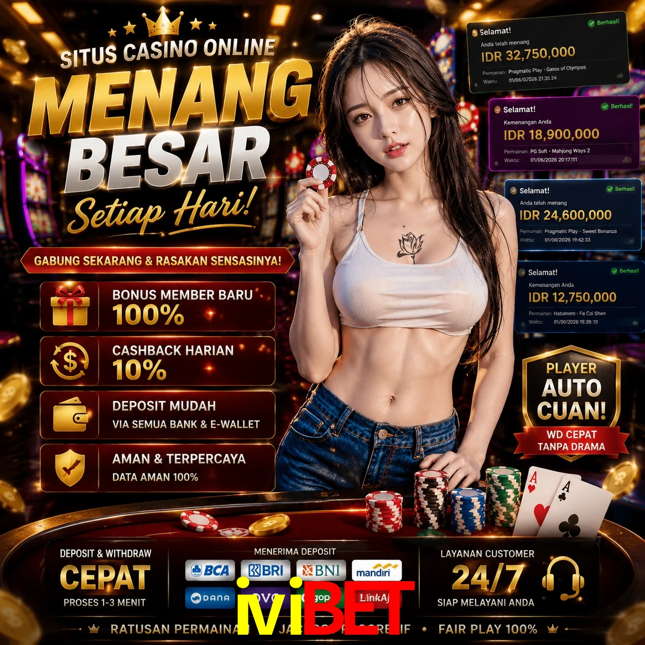 ivibet slots no app
